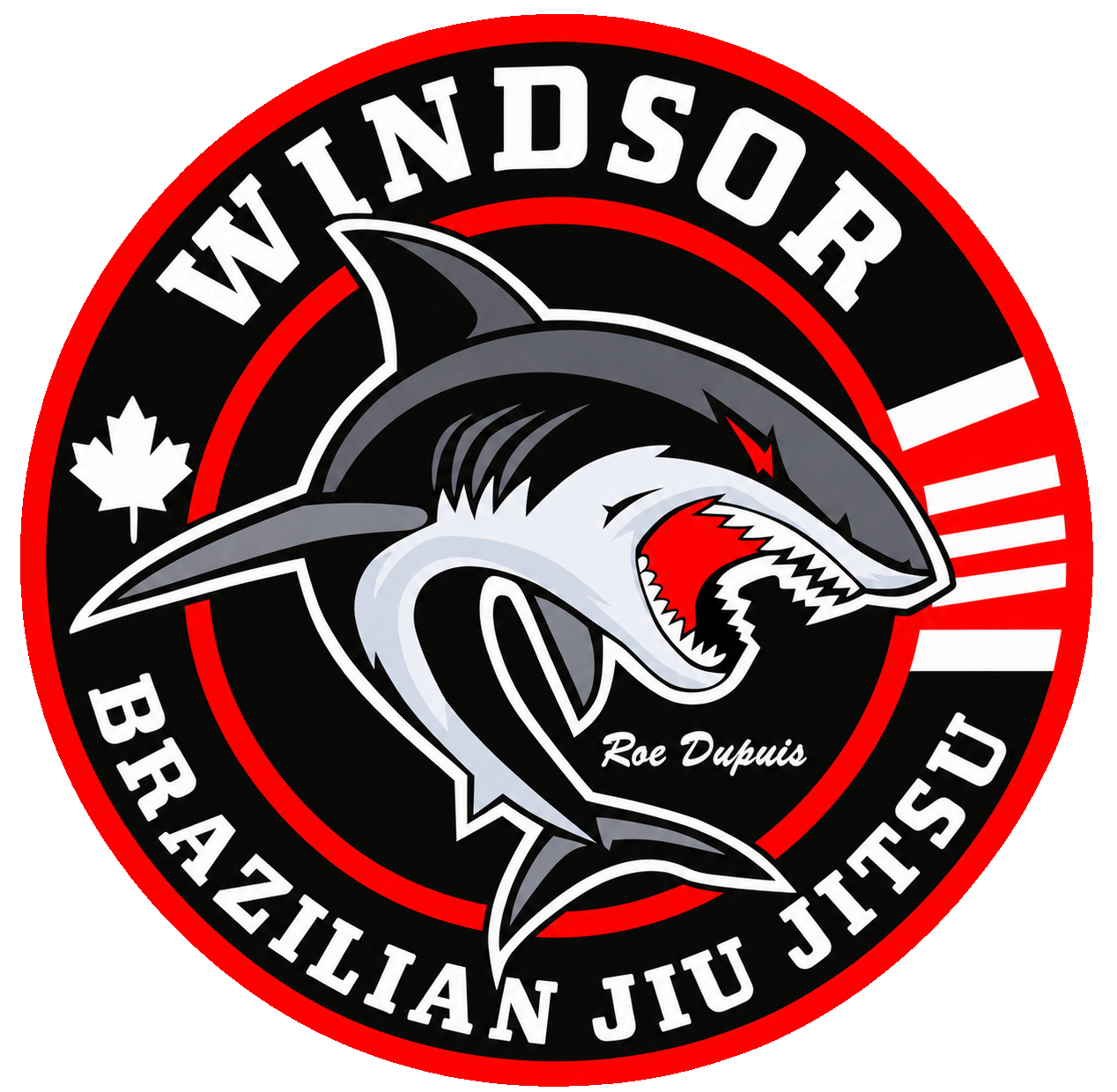 Windsor Brazilian Jiu-Jitsu Sharks crest